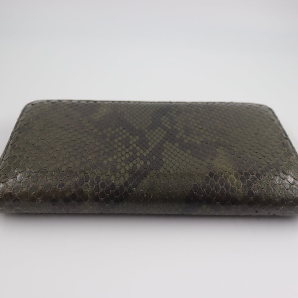 Gucci Python Leather Wallet - image 3